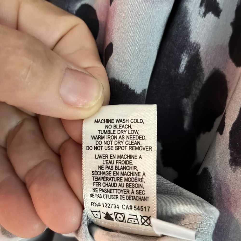 Raglan Sleeve Leopard Print Button Down Blouse Fr… - image 8